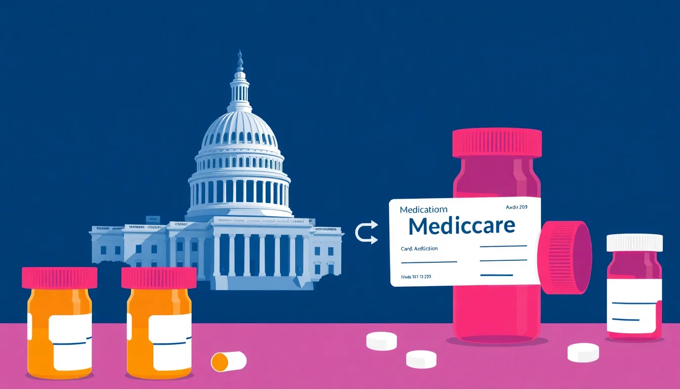 Medicare Drug Price Negotiations Yield 79% Savings on First 10 Drugs — illustration
