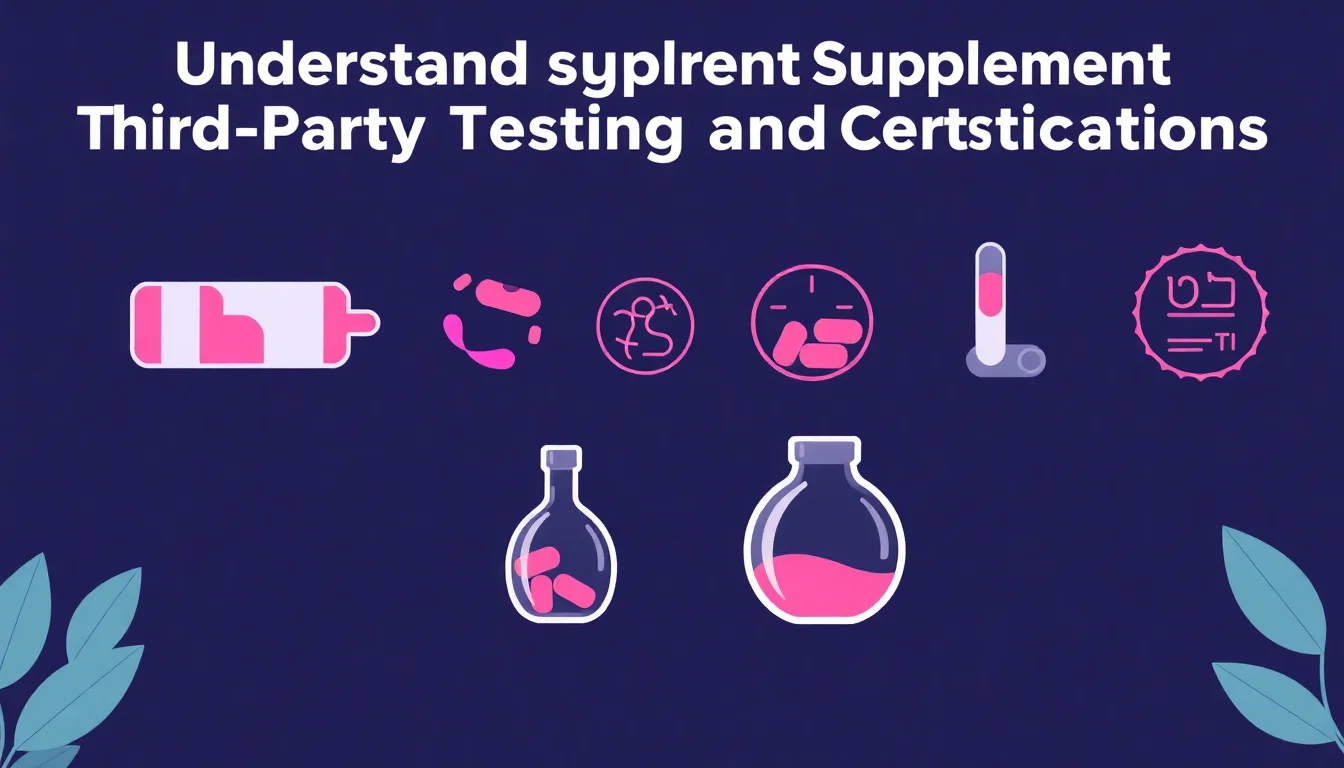 Understanding Supplement Third-Party Testing and Certifications — featured illustration